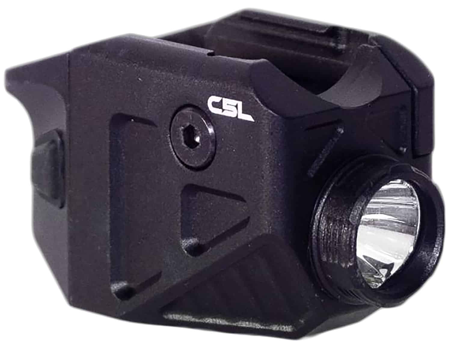 Viridian C5L Custom weapon light with green laser for SIG P365, black aluminum body