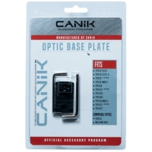 Canik Optic Base Plate (A) for non-optic-ready pistols in black