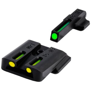 TFO TRITIUM/FIBER-OPTIC DAY/NIGHT SIGHT - S&W M&P, GREEN/YELLOW