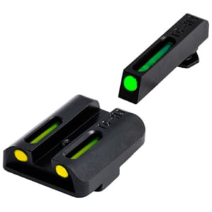 TFO TRITIUM/FIBER-OPTIC DAY/NIGHT SIGHT - GLOCK HIGH, GREEN/YELLOW