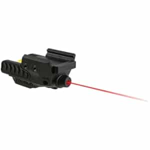 TruGlo Sight-Line red laser sight on a Picatinny rail, black matte finish