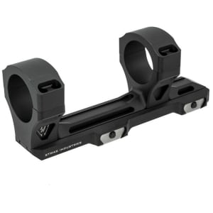 Strike Industries STRIKEASM adjustable scope mount with 1-inch ring reducers, black anodized