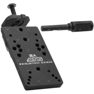 Strike Industries Scorpion Universal Reflex Mount V2 for Glock, black anodized