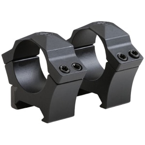 SIG Sauer Alpha 1-inch high steel scope rings, black, set of two