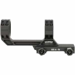 Sig Sauer Alpha MSR 30mm scope mount in black on white background