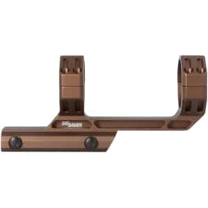 Sig Sauer Alpha MSR 34mm scope mount in coyote brown for Picatinny rails