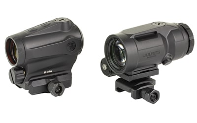 Sig Sauer ROMEO5XDR Gen II red dot sight with Juliet micro magnifier, black