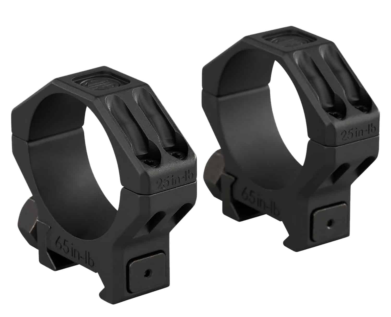 Sig Sauer Alpha6 35mm medium scope ring set, 0.95-inch profile, matte black finish
