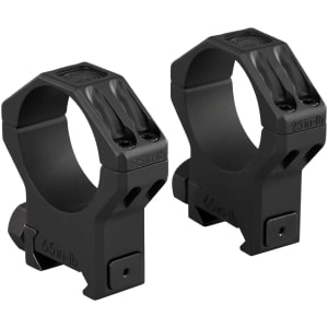 Sig Sauer Alpha6 34mm extra-high scope rings with Type III flat black anodized finish