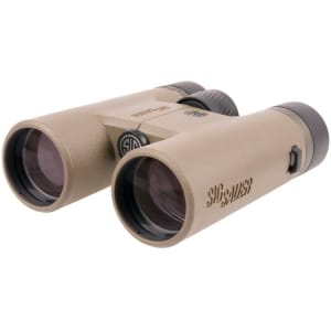 Sig Sauer Canyon HD 12x50 binocular in flat dark earth closed-bridge design
