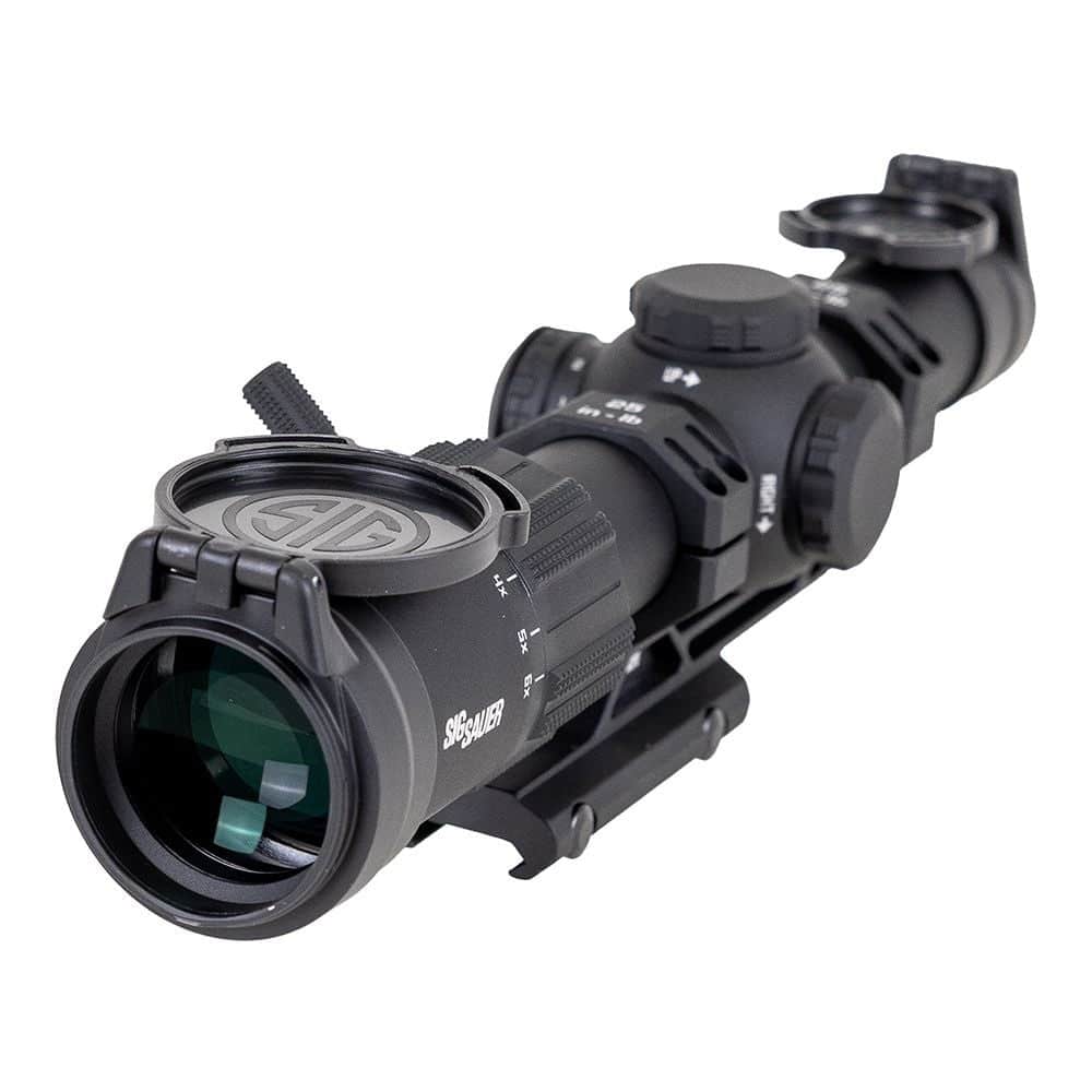Sig Sauer Tango-MSR 1-6x24 30mm SFP scope with Illuminated Hellfire reticle, matte black
