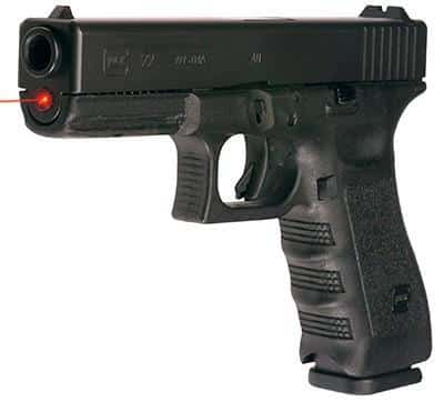 LaserMax LMS-1141P red guide rod laser sight for Glock 17/22/31/37, black finish