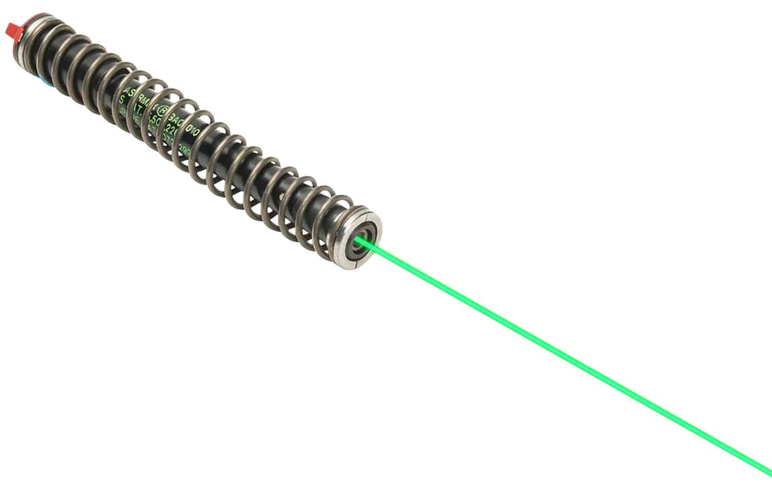 LaserMax Green Guide Rod Laser Sight for Glock 19 Gen4 in black