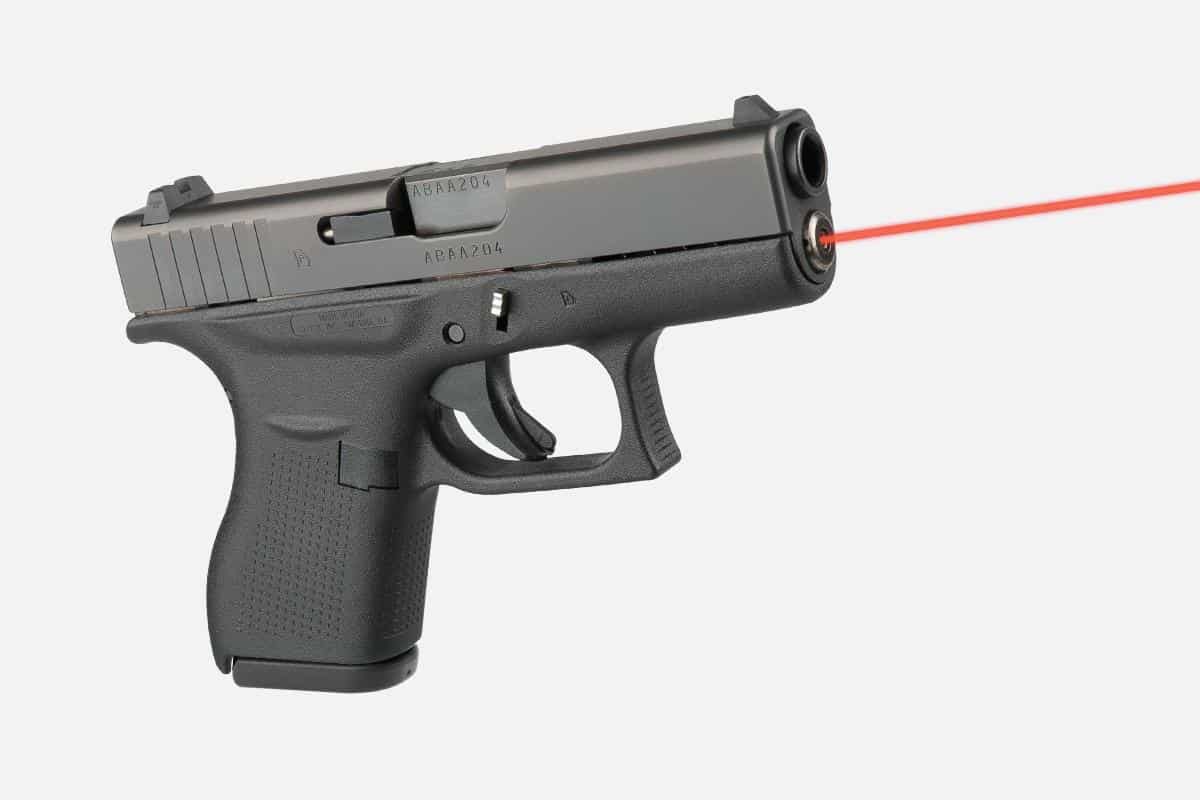 LaserMax LMSG42 red guide rod laser for Glock 42 with stainless tube
