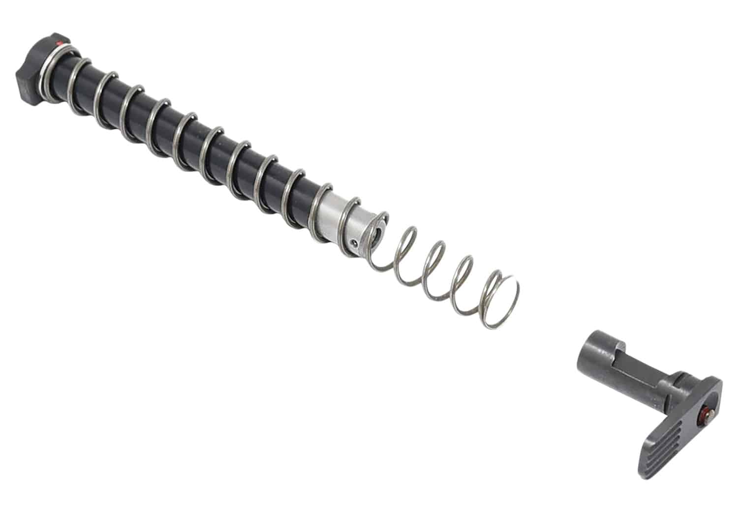 LaserMax LMS2261G green guide rod laser installed for Sig Sauer P226 pistol