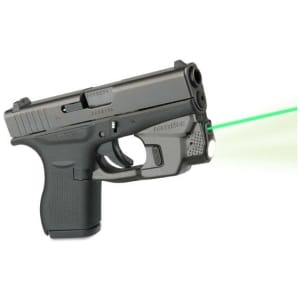 LaserMax CenterFire light and green laser for Glock 42/43 with GripSense and tool-less battery access