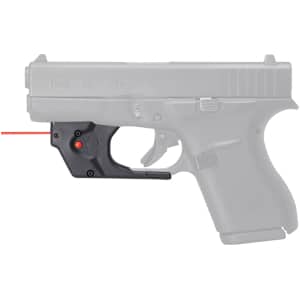 Viridian E Series red laser sight on trigger guard, fits Glock 42/43/43X/48