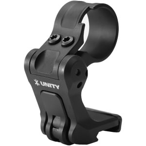 Unity Tactical FAST FTC 30mm magnifier mount with FAST QD lever, black anodized finish