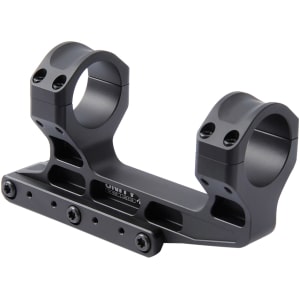 Unity Tactical Fast LPVO 30mm 2.05 inch black anodized scope mount with rings