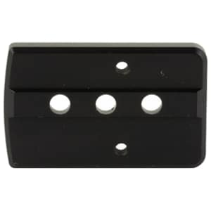 Unity Tactical FAST offset adapter plate for Trijicon RMR, anodized black