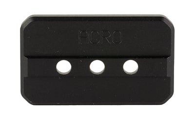 Unity Tactical FAST Plate ACRO offset adapter plate for Aimpoint ACRO, anodized black