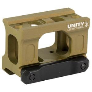 Unity Tactical FAST Micro-S FDE optic mount for Aimpoint Comp M5B/Duty red dot sight