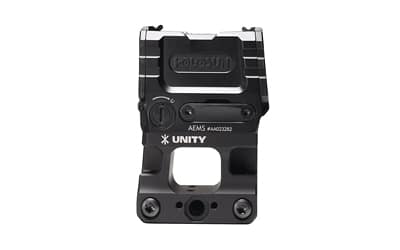 Unity Tactical FAST AEMS QD mount for Holosun AEMS optic in black