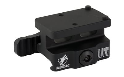American Defense AD-RMR quick-release co-witness mount for Trijicon RMR, black