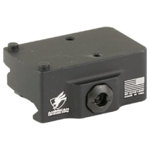 American Defense AD-RMR-LW low QD mount for Trijicon RMR and SRO, black anodized