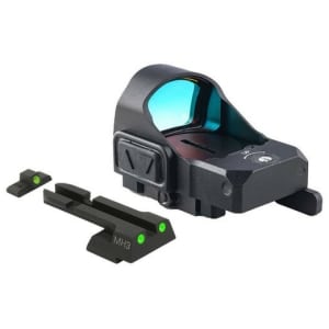 Meprolight Micro RDS Kit red dot sight with QD adapter and backup sights for H&K VP9