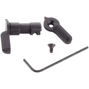 Wilson Combat TRSSAB ambidextrous safety selector in black nitride for AR-15 and AR-10