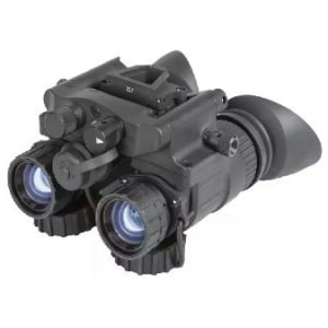 AGM NVG-40 3AL1 dual-tube green phosphor night vision goggle front view