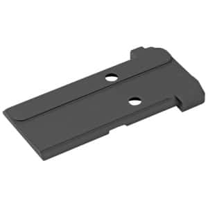 Holosun 509 adapter plate in black for Glock MOS, compatible with HE509 T-Series optics