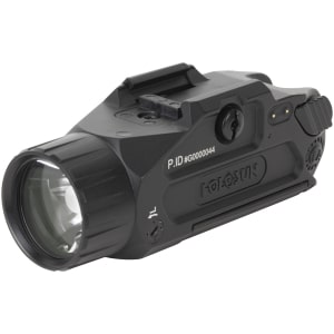 Holosun P.ID Plus pistol weapon light with green laser, black anodized