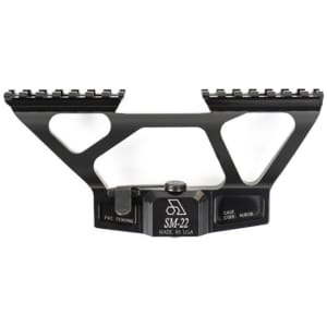 Arsenal SM-22 SAM7K series black anodized low-profile Picatinny scope mount 5.8 inch rail