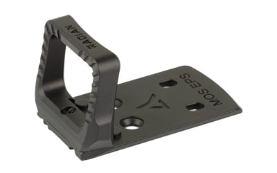 Radian Guardian Optic Guard with SIX stealth back-up sights for Glock MOS, black anodized