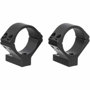 Talley 30mm low scope mount and rings, black anodized, for Tikka T1/T1X