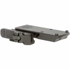 Midwest Industries MK2 QD RMR low mount, black, fits Trijicon RMR footprint