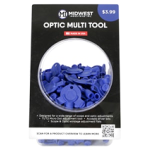 Midwest Industries Optic Multi Tool 150PC display in blue