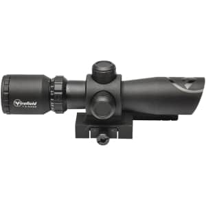 Firefield Barrage 1.5-5x32mm riflescope matte black with illuminated reticle and green laser