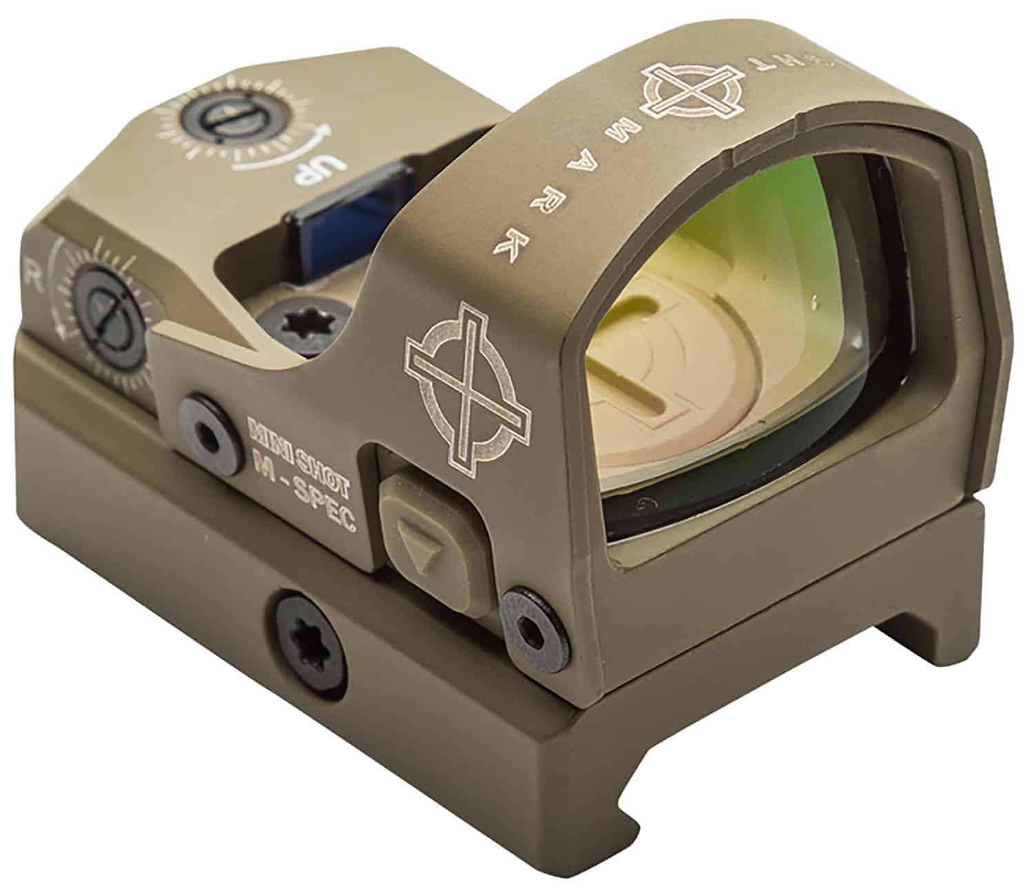 Sightmark M-Spec M1 FMS 3 MOA red dot sight in Flat Dark Earth, 21x15 mm objective