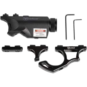 Firefield Rival XL foregrip flashlight with integrated 5 mW laser, matte black, 75-150 lumens