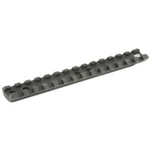 GG&G one-piece scope mount for Mossberg 930 with Picatinny rail in black