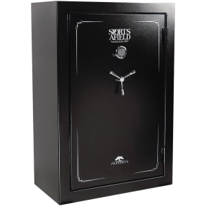 Sports Afield Preserve SA5940P black textured gun safe front view