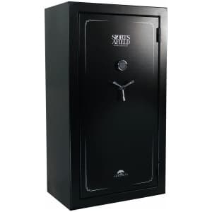 Sports Afield Preserve SECSA7240P black steel gun safe 72" H x 40" W x 25" D