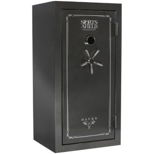 Sports Afield Haven SECSA5930HX safe in dark gray metallic, 59 in H x 30 in W x 25 in D