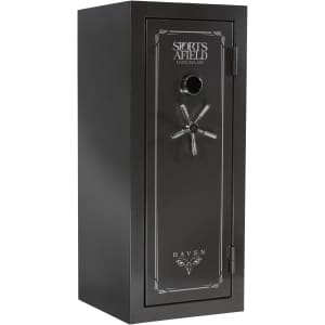 Sports Afield Haven SECSA5925HXS safe, dark gray metallic, electronic keypad, 59 in height