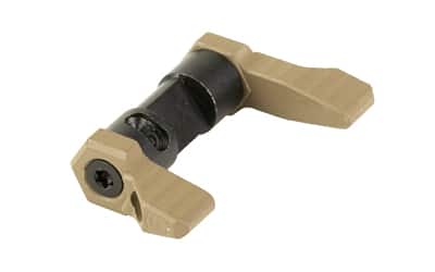 Phase 5 SAFE45 45-degree ambidextrous safety selector in Flat Dark Earth Cerakote