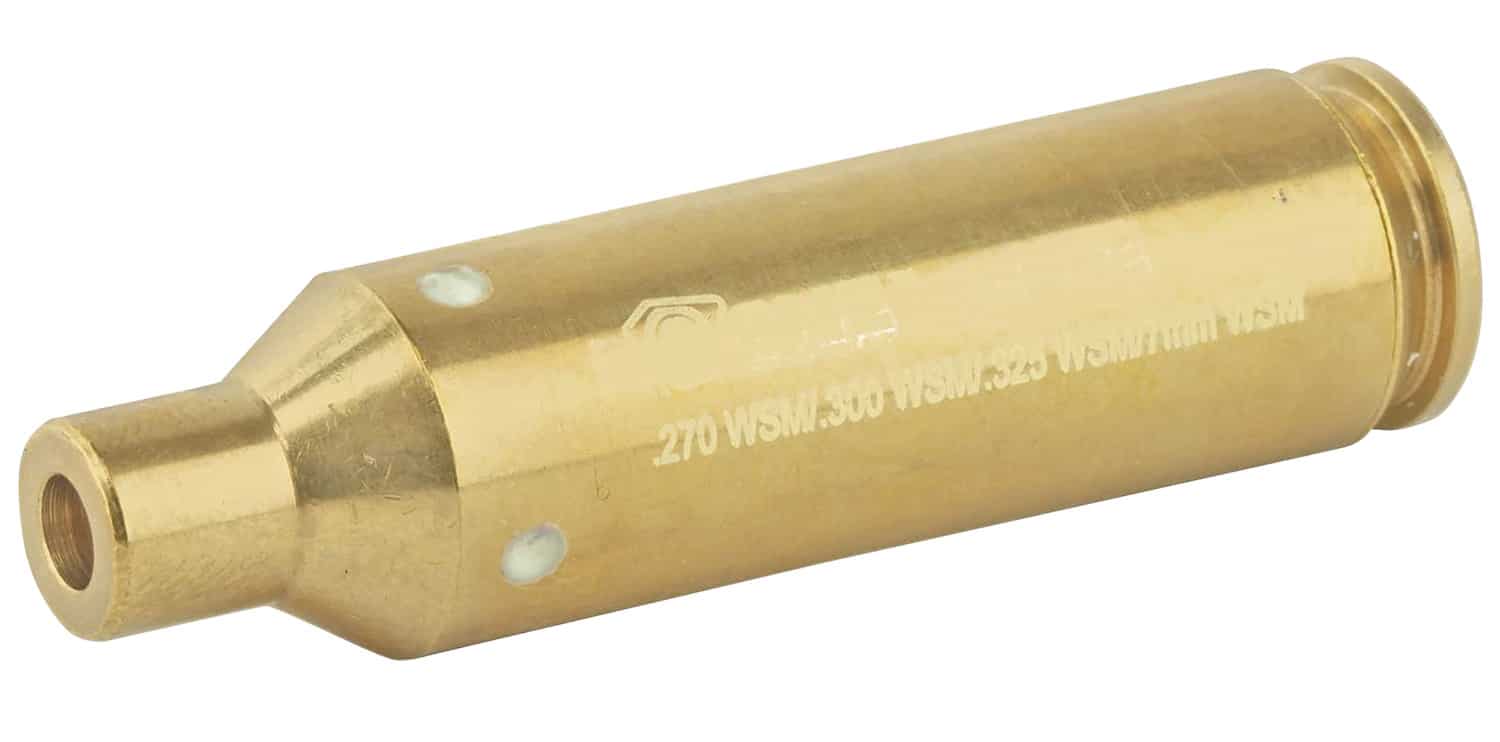 SME Sight-Rite brass cartridge laser bore sight for .270/.300/.325 WSM and 7mm WSM