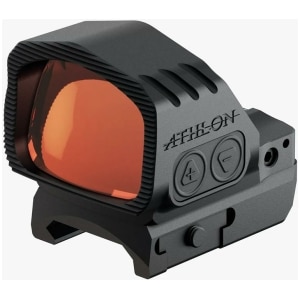 Athlon Midas Beam 3 MOA red dot sight in black mounted on a Picatinny rail